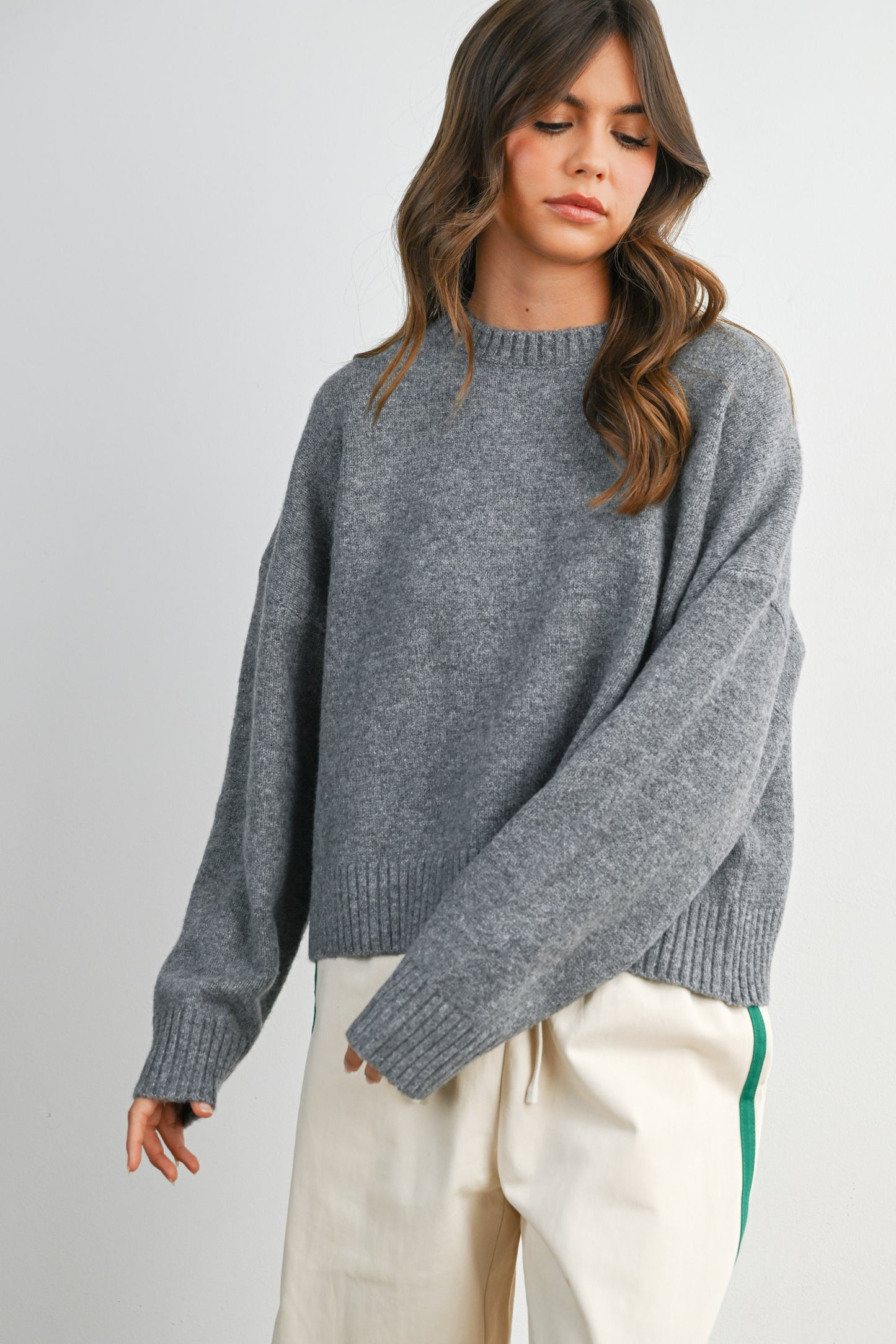 Tie-Back Sweater