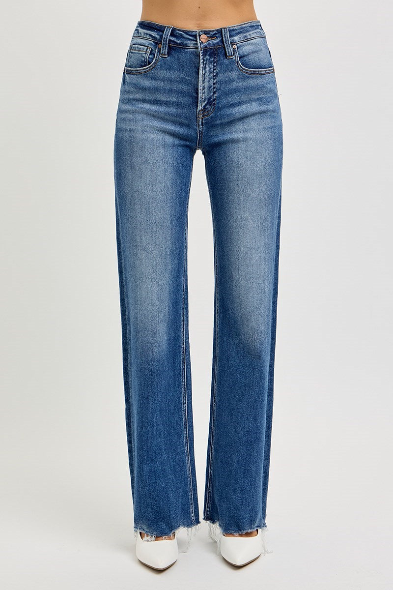 Wide Leg Jean (Dark)