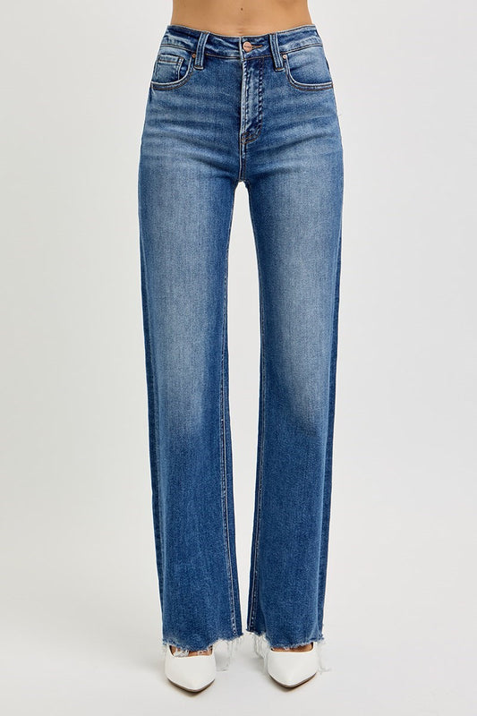 Wide Leg Jean (Dark)